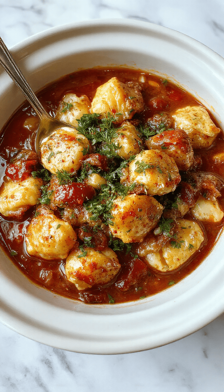 A vibrant bowl of creamy chicken tortellini garnished with fresh herbs, featuring tender tortellini pasta in a rich sauce, surrounded by colorful vegetables and a rustic wooden table setting