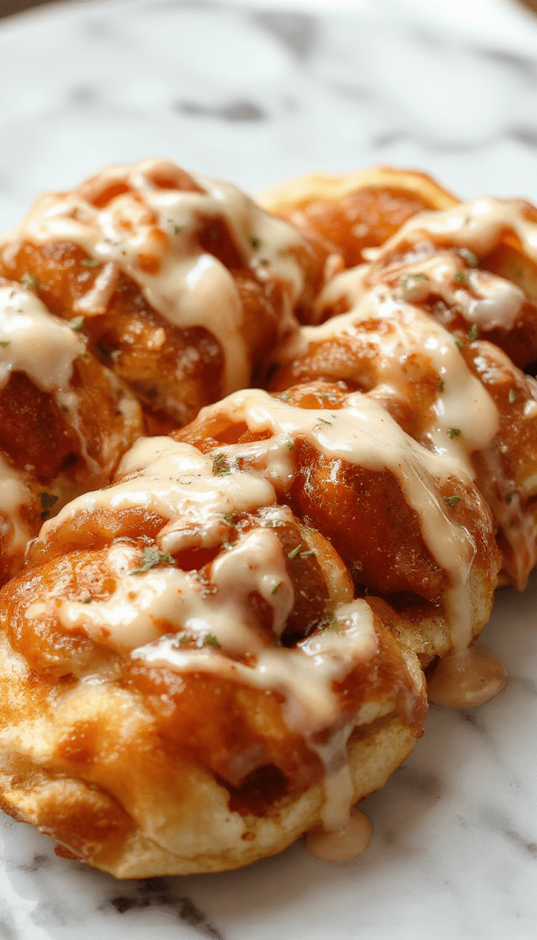 Golden brown pigs in a blanket wrapped in soft, flaky crescent dough, arranged neatly on a rustic wooden platter. The crispy exterior contrasts with the juicy sausage inside, garnished with fresh herbs and served with dipping sauces. The background features a cozy setting with warm lighting, enhancing the inviting feel of this classic snack.