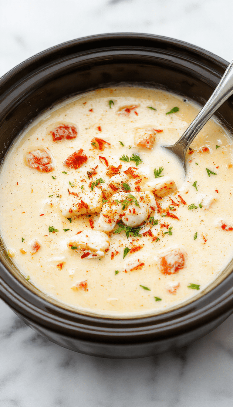 A hearty bowl of creamy chicken parmesan soup with melted cheese, tender shredded chicken, and basil garnished with fresh parsley on a rustic wooden table, showcasing a vibrant golden and white creamy texture, with a side of toasted bread slices and a sprinkle of parmesan cheese
