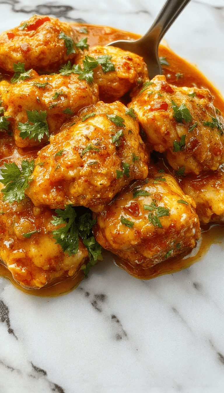 A vibrant plate of Jamaican curry chicken showcasing tender chicken pieces coated in rich, golden-yellow curry sauce, garnished with fresh herbs and served alongside fluffy rice, with colorful spices and herbs visible in the background, styled on a rustic wooden table.